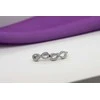 Brilio Silver Infinity putojantys sidabriniai auskarai EA444W