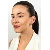 Brilio Silver Brilio Sidabrinis Beautiful sidabrinis earrings with zircons EA399WG