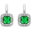 Brilio Silver Brilio Sidabrinis Beautiful sidabrinis earrings with zircons EA399WG