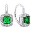 Brilio Silver Brilio Sidabrinis Beautiful sidabrinis earrings with zircons EA399WG