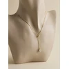 Brilio Silver Luxury auksinis-plated sidabrinis sliding pakabukas NCL220Y