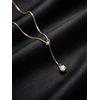 Brilio Silver Luxury auksinis-plated sidabrinis sliding pakabukas NCL220Y