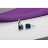 Brilio Silver Luxurious sidabrinis earrings with zircons EA397WB