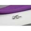 Brilio Silver Luxurious sidabrinis earrings with zircons and opals EA432W
