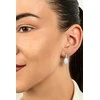 Brilio Silver Brilio Sidabrinis Luxurious sidabriniai auskarai su cirkoniais ir opalais EA381W