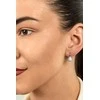 Brilio Silver Luxurious sidabrinis earrings with zircons and opals EA432W