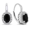 Brilio Silver Luxurious sidabrinis earrings with zircons EA745WBC