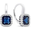 Brilio Silver Luxurious sidabrinis earrings with zircons EA397WB