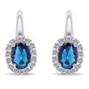 Brilio Silver Luxurious sidabrinis earrings in the style of Duchess Kate EA745WB