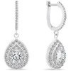 Brilio Silver Brilio Sidabrinis Luxury sidabrinis auskarai su cirkoniais EA488W