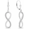 Brilio Silver Madingi sidabriniai Infinity EA272W auskarai