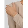 Brilio Silver Brilio Sidabrinis Minimalist auksinis-plated bracelet Heart BRC30Y