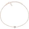 Brilio Silver Brilio Sidabrinis Minimalistinė bronzinė apyrankė Heart BRC30R
