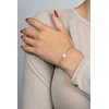 Brilio Silver Minimalistinė sidabrinė apyrankė Heart BRC123W