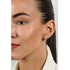 Brilio Silver Brilio Sidabrinis Minimalist sidabrinis auskarai su tikrais perlais EA620W