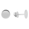 Brilio Silver Brilio Sidabrinis Minimalist sidabrinis auskarai GOLD012