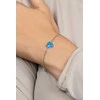Brilio Silver Minimalist sidabrinis bracelet Heart BRC123WB