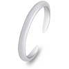 Brilio Silver Brilio Sidabrinis Minimalist sidabrinis atviras žiedas RI084W