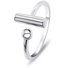 Brilio Silver Brilio Sidabrinis Minimalist sidabrinis ring RI037W