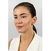 Brilio Silver Modern sidabrinis hoop earrings Hamsa EA667W
