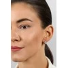 Brilio Silver Modern sidabrinis hoop earrings Hamsa EA667W