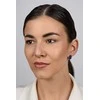 Brilio Silver Originalūs bronziniai auskarai su mėlynais cirkoniais EA1032RB