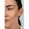 Brilio Silver Originalūs bronziniai auskarai su mėlynais cirkoniais EA1032RB
