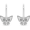 Brilio Silver Playful sidabrinis butterfly earrings EA252W