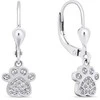 Brilio Silver Brilio Sidabrinis Playful sidabrinis auskarai Paw EA646W