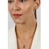 Brilio Silver Sidabrinis jewelry set with colored opals Turtle SET235WBC (pendant, earrings)
