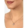 Brilio Silver Sidabrinis jewelry set Hearts with zircons SET219W (pendant, earrings)
