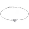 Brilio Silver Brilio Sidabrinis Romantic sidabrinis apyranke su širdele BR11AW