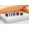 Brilio Silver Brilio Sidabrinis Romantic sidabrinis auskarai su cirkoniais Hearts EA901WG