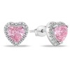 Brilio Silver Brilio Sidabrinis Romantic sidabrinis auskarai su cirkoniais Hearts EA901WP