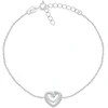 Brilio Silver Brilio Sidabrinis Romantic sidabrinis bracelet with heart BRC62W