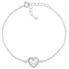 Brilio Silver Brilio Sidabrinis Romantic sidabrinis bracelet with heart BRC62W