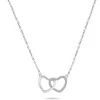 Brilio Silver Brilio Sidabrinis Romantic sidabrinis pakabukas with zircons NCL91W