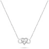 Brilio Silver Brilio Sidabrinis Romantic sidabrinis pakabukas with zircons NCL78W