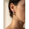 Brilio Silver Sidabriniai apskritimai EA1148W
