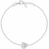 Brilio Silver Sidabrinė apyrankė moterims „Triquetra BRC186W“