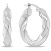 Brilio Silver Sidabriniai apskritimai EA1148W