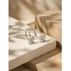 Brilio Silver Sidabrinis dangle earrings with zircons Butterfly EA1272W