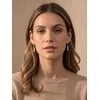 Brilio Silver Sidabrinis dangle earrings with real pearls EA1287W