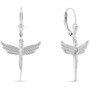 Brilio Silver Sidabriniai kabantys auskarai Angels EA947W