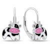 Brilio Silver Sidabriniai kabantys auskarai Cow EA1141W