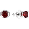 Brilio Silver Sidabrinis earrings with garnet SE00540X