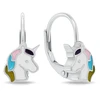 Brilio Silver Sidabrinis girls' earrings Unicorn EA1268W