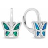 Brilio Silver Sidabrinis girls´ earrings Butterflies EA1239WB