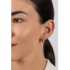 Brilio Silver Sidabriniai auskarai su žiedais EA1130W