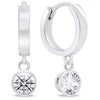 Brilio Silver Brilio Sidabrinis Sidabrinis earrings circles with zircons EA640W